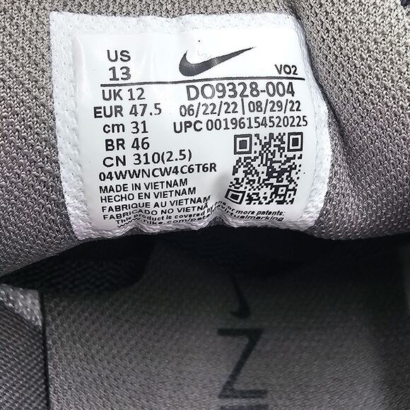 Nike Metcon 8 Men’s Crossfit Training Shoes Photon Dust (DO9328-004) - Size 13 - Picture 10 of 12